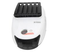 1500W White Silent Clothes Dryer with Remote & Touch Buttons