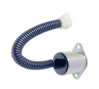 1503ES-12A5UC5S Replacement Solenoid Valve for Kubota 12V Excavators, Compatible with 17454-60010 and SA-4569-T, Heavy Duty Metal Flameout Valve