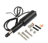 15054-001 Marine Boat Trim Tab Actuator Kit 12V Electric Motor with 2.25 Inch 5/16 Top Hole Mount 6 Foot Cable Length Waterproof for Motorboat Replacement Parts