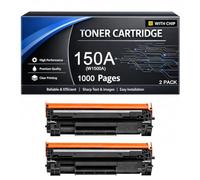 150A W1500A Toner Cartridge with Chip Compatible for HP 150A W1500X High Yield 1000pages Work with Laserjet M110we M110 M110w MFP M140we M140 M140w M139 M139we Printers