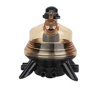 150CC Milk Claw Cluster, Milking Machine Part Replacement, High Quality PC Material with Adjustable Air Valve, Transparent Lid for Easy Milk Flow Tracking, Compatible for Cow Sheep