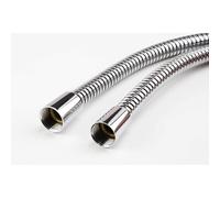 (150cm) 11mm Bore Chrome Stainless Steel Shower Hoses