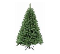 150cm (5ft) Artificial Christmas Tree - PVC Pine with Metal Stand Easy Assembly Festive Holiday Decoration for Every Family Perfect Xmas Atmosphere - Green