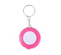 150cm/60 Inch Mini Color Tape Measure Keychain Soft Ruler Portable Retractable Tape Measure Measuring Tools(Red)