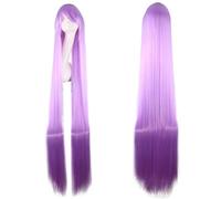 150CM 60''Long Straight cosplay Wig 20 colors blonde blue pink silver Wig Synthetic Hair Women Cosplay Party common 150 cm Wigs common long straight 21