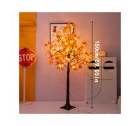 (150cm-72L) Enchanting LED Maple Tree Light - USB Powered, Energy-Efficient for Indoor/Outdoor Fall & Thanksgiving Decor