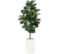 150Cm Artificial Fiddle Leaf Fig Tree Realistic Faux Ficus Lyrata Plant