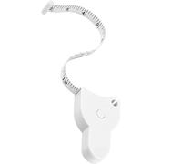 150cm Body Tape Measure with Push-Button Retract & Secure Lock Pin - for Accurate Arm, Thigh, Chest, Waist, Hip & More Measurements