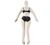 150cm Human-Shaped Body Pillow with Soft Fabric, DIY Girlfriend Doll for Women,No filling, Full Size Hugging Pillow for Stress Relief,With Cotton,B CUP