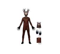 (150cm) In 99 Nights The Forest Reindeer Halloween Costume Bodysuit Cosplay Fabric Fans