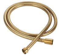 150cm Long Gold Shower Hose Replacement Flexible Pipe Bathroom Handle