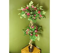 Large Japanese Artificial Tree Silk Bougainvillea Tree Botanik, Pink