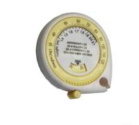150cm Retractable BMI Tape Measure White Yellow(yellow)