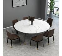 150cm Round Folding Table Portable 2 Piece Design Perfect for Events Easy Stora Temporary Use Outdoor Gatherings Dining Parties BBQs and More!
