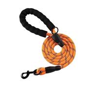 150Cm Strong Dog Leash Pet Leashes Reflective For Big Small Medium Large Drag Pull Tow Golden Retriever for All Breeds(Orange)