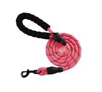 150Cm Strong Dog Leash Pet Leashes Reflective For Big Small Medium Large Drag Pull Tow Golden Retriever for All Breeds(Red)