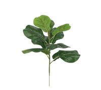 150cm Tropical Tree Large Fake Ficus Lyrata Plant Artificial Plants Branches Plastic Leafs For Home Office Shop Decor for DIY Craft Wreath Home Decor(35cm)