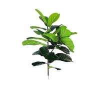 150cm Tropical Tree Large Fake Ficus Lyrata Plant Artificial Plants Branches Plastic Leafs For Home Office Shop Decor for DIY Craft Wreath Home Decor(64cm 2Forks)