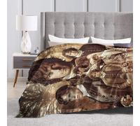 (150CM X 200CM) Outlander Jamie Fraser Collage Blanket Soft Flannel Warm Fuzzy Blanket for Couch Office Picnic Travel Best Friend Memorial Birthday Gifts