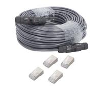 150FT Extension Cable, IP68 Waterproof Replacement Cable, Support 1000M Protocol Cable, Cable Extension Repair Kit, 45.7M