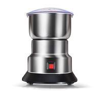150g Mini Electric Coffee Grinder Stainless Steel Spice Mill High Speed Dry Herb Pulverizer For Beans Nuts Grains Spices Household Portable Powder Machine For Seed Pepper Cereal Wheat Home Kitchen Use