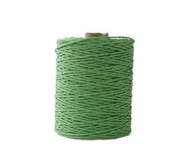 150g Natural Cotton Raffia Yarn for Hand Knitting and Crochet - Perfect for Summer Straw Hats, Sandals, and Hook Bags(G19 Grass)