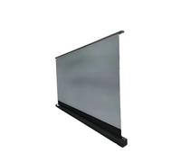 150inch 16:9 Electric Floor Rising Projection Screen, Motorized Up/Down, ALR Punch-Hole Audio Fabric For Immersive Home Theater(72inch WhiteHousing)
