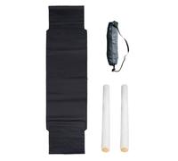 150kg Truck Day Cab Hammock, Double-Layer Nylon Sleeping Platform with PVC Support Rods, Adjustable Portable Cab Hammock with Storage Bag
