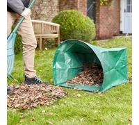 150L Easy Sweep-in Rake-in Leaf & Litter Collector Bag, Lay Flat Edging, Laminated Fabric