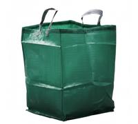 150L Large Heavy Duty Garden Waste Bag Reusable Refuse Sack with Handles Tear Resistant Yard Waste Bag for Leaves Grass and Debris Foldable Green Gardening Sack 71 x 38 x 57cm (1 Pack)