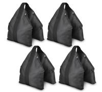 150LB Set of 4 Heavy Duty Sandbag Weights, Extra Large Canopy Weights Sand Bags for Photography Light Stands, Pop Up Tent, Backdrop Supports, Tripods & Outdoor Equipment, Patio Umbrella