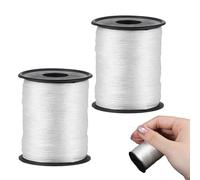 150m Nylon Thread White Upholstery Threads Strong Bonded Nylon Sewing Heavy Duty Outdoor Thread for Hand or Machine Versatile Stitching Solution Thick Threads for Canvas Furniture Leather