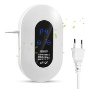 150mg/h Ozone Generator Air Purifier & Ioniser, Mini Home Ozone Generator Steriliser Deodoriser with 4 Modes for 10-30㎡, Portable Odour Eliminator for Home, Kitchen, Toilets, Pet, Silent Operation