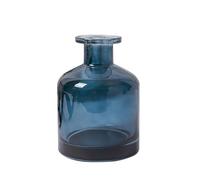 150ml/5oz Empty Glass Diffuser Bottle Diffuser Jars Aromatherapy Storage Container Fragrance Accessories Use for DIY Replacement Reed Diffuser Sticks Crafts Decor (Blue)