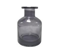150ml/5oz Empty Grey Glass Diffuser Bottle Refillable Aromatherapy Jar Container Fragrance Accessories use for DIY Replacement Diffuser Sets Home Office Decor