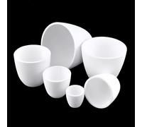 150ml alumina crucible, 200ml, 250ml, 300ml, 500ml, 600ml, 99% AL2O3, Ceramic melting pot of alumina/corindon(250ml 90x76mm 1pc)