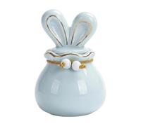 150ml Bunny Ear Design Ceramic Memorial Keepsake Jar - Pet Urn | Dog Ashes | Pet Urn - 150ml Bunny Ear Design Ceramic Memorial Keepsake Jar | Dog Ashes Urn For Home Cat Animal Table Memorial Loss Sympat