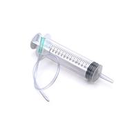 150ml Large Plastic Syringe with Tubing Great for Hydroponics Nutrient Measuring Oil Fluid Suction Extractor, Glue Applicator, Oil Dispensing,Medicine Feeding Etc. (150ML)
