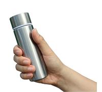 150ml Mini Cute Coffee Vacuum Small flasks Small Capacity Portable Stainless Steel Travel Drink Water Bottle Insulated Cup (Silver)