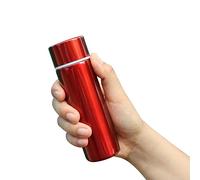 150ml Mini Cute Coffee Vacuum Small flasks Small Capacity Portable Stainless Steel Travel Drink Water Bottle Insulated Cup (red)
