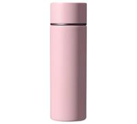 150ml Mini Insulated Stainless Steel Bottle Keeps Cold 12 Hours Hot 6 Hours Portable Stainless Steel Travel Water Bottle for Purse or Kids Lunch Bag Pink