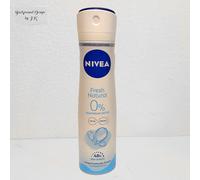 NIVEA Fresh Natural Deodorant Spray, Deodorant without Aluminium (ACH) with Gentle Care, Antibacterial Deodorant with 48-Hour Protection and Unique Infinifresh Formula (150 ml)