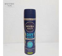 150Ml Nivea Men Dry Active Anti-Transpirant Deo Spray 48H Protect Real Life