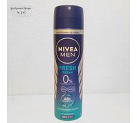 150ml Nivea Men Fresh Ocean 48h Deodorant Spray Without Aluminium Care Complex