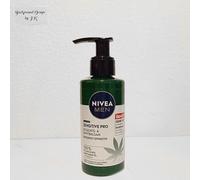 NIVEA MEN Sensitive Pro Gesichts- und Bartbalsam (150 ml), feuchtigkeitsspendende Creme mit Hanfsamenöl & Vitamin E, beruhigender, leichter Balsam für Bartträger