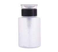 150ml Push Down Empty Lockable Pump Dispenser Clear Refillable Bottles With For Polish Makeup Remover Cleaner Liquid Container