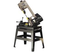 150mm 3-Speed Metal Cutting Bandsaw - Quick Lock Vice & Stand - Fully Guarded