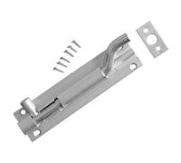 150mm 6" Inch Aluminium Door Bolt Swan Neck Offset with Screws (5)