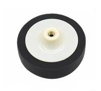 150mm 6 Inch Compounding Polishing Head Sponge Wheel with 14mm Thread for Car Hub Buffer and Polisher| Reusable Foam Pad| Black(1PC)