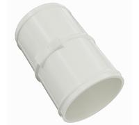 150mm / 6 Inch Male Coupling Connector for PU Polyurethane Ducting White